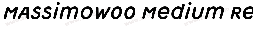 MassimoW00 Medium Re字体转换